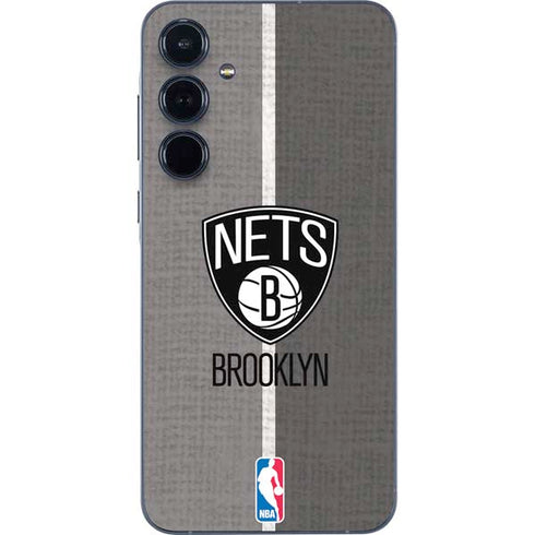 NBA Brooklyn Nets Canvas Galaxy A55 5G Skin
